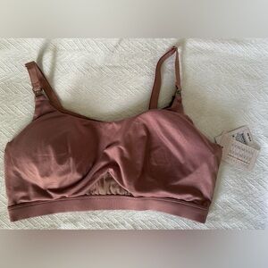 Auden Soft Mauve Nursing Bra Large